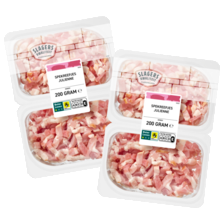 Slagerskwaliteit spekreepjes julienne